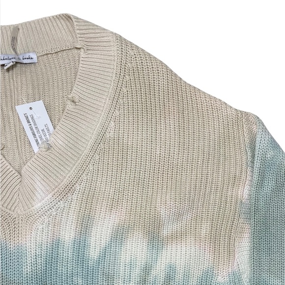 Young Fabulous & Broke Sweater Tie Dye Oversized Cotton Knit Tunic Medium NEW - Picture 14 of 16